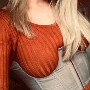 Vitality Corset Belt in Smokey Quartz